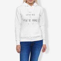 Iphuk Love me or Hate MeWomen's Pullover Hoodie