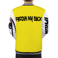 Iphuk Pardon My Back Varsity Jacket