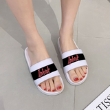 Iphuk Black Stripe Slides