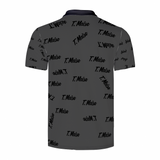 T. Maise Iphuk POLO Shirt Black & White Neck Option