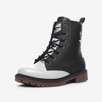 Iphuk Casual Leather Lightweight Combat Boots MT