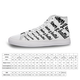 Iphuk amor y lealta/love and loyalty Canvas High Top Shoes for Men Women