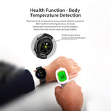 Iphuk by T. Maise Bluetooth Smartwatch with Blood Pressure & Heart Rate Monitoring