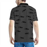 T. Maise Iphuk POLO Shirt Black & White Neck Option