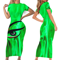 Iphuk Green Envy Pencil Dress