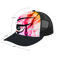 Iphuk Sexy Smoke Adjustable Mesh Baseball Hat