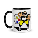 Steelers  Mug with Color Inside